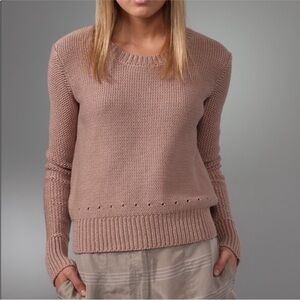 T by Alexander Wang Mercerized Cotton Pullover Sweater